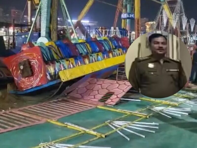 Heroic Cop Dies Saving Riders in Surajkund Mela Swing Collapse