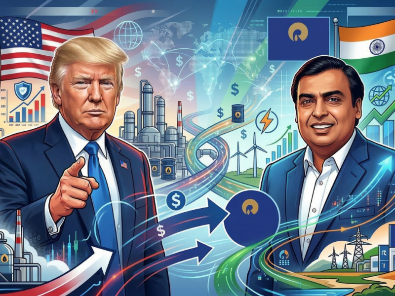 Why Trump Just Bet $300 Billion on India’s Reliance